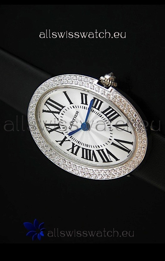 Cartier Ellipse Ladies Replica Watch in White Dial