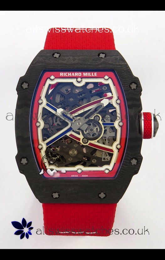 Richard Mille RM67-02 Black NTPT 37 Grams CRMA7 Clone Movement 