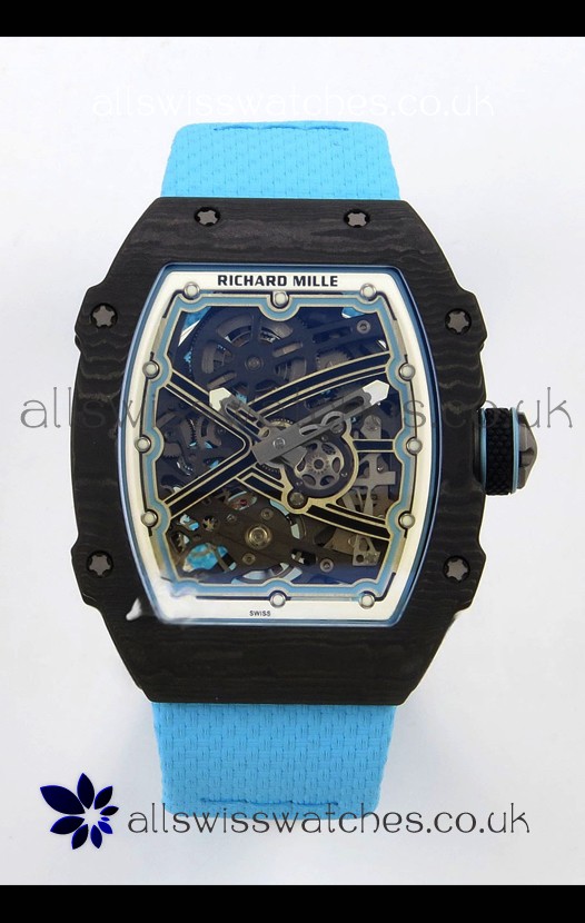 Richard Mille RM67-02 Black NTPT 37 Grams CRMA7 Clone Movement 