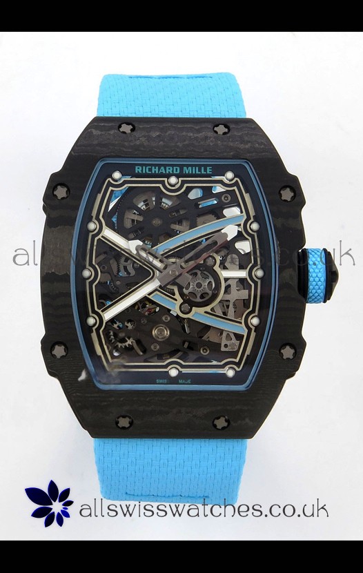 Richard Mille RM67-02 Black NTPT 37 Grams CRMA7 Clone Movement 