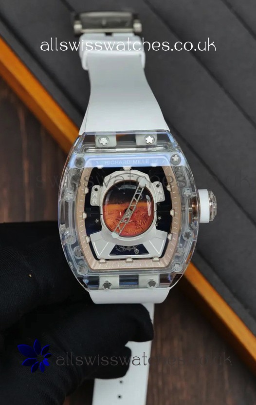 Richard Mille RM52-05 Pharrell Williams Genuine Sapphires Casing Super Clone Watch 