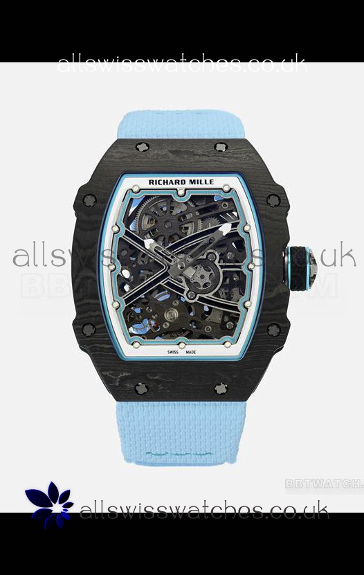 Richard Mille RM67-02 Black NTPT 37 Grams CRMA7 Clone Movement 