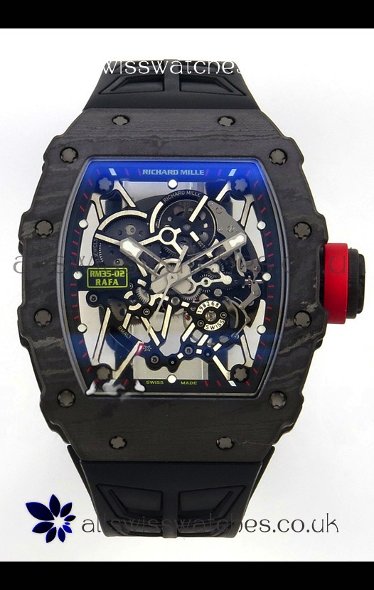 Richard Mille RM035-02 Black NTPT FREE SPRUNG MVMNT Super Clone Watch