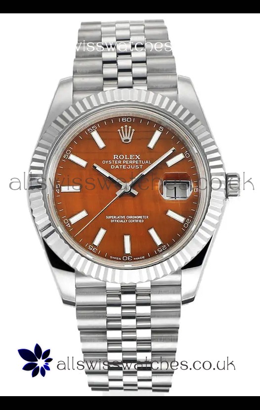 Rolex Datejust Cal.3235 Movement Tiger Dial 41MM Super Clone Watch 