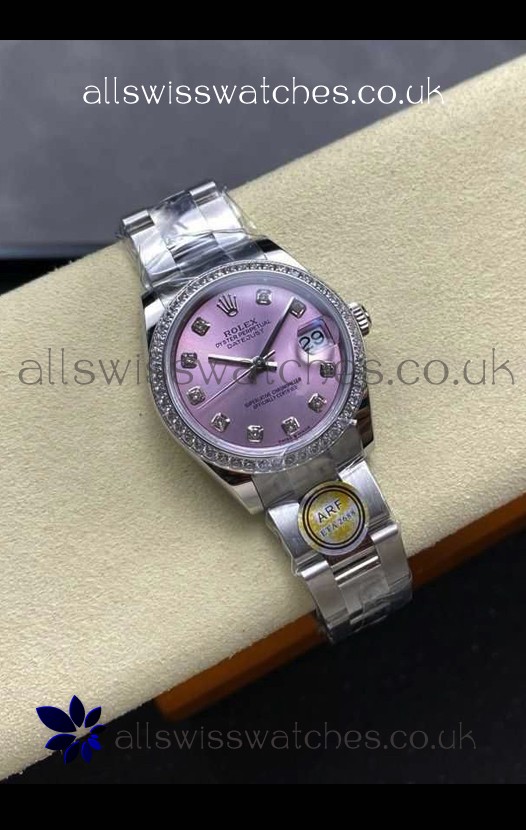 Rolex Super Clone Datejust 31MM Pink Dial Oyster Super Clone Watch