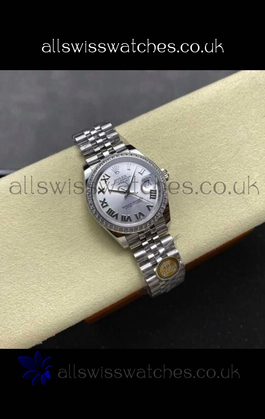 Rolex Super Clone Datejust 31MM Steel Dial Jubilee Super Clone Watch 