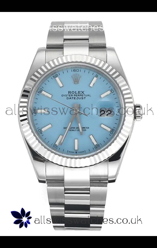 Rolex Datejust Cal.3235 Movement Tiffany Blue 41MM Super Clone Watch 