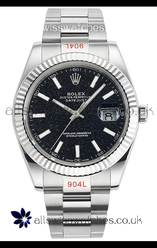 Rolex Datejust Cal.3235 Movement Starry Dial 41MM Super Clone Watch 
