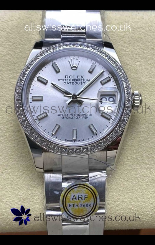 Rolex Super Clone Datejust 31MM Steel Dial and Case Super Clone Watch