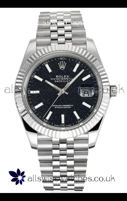 Rolex Datejust Cal.3235 Movement Starry Dial 41MM Super Clone Watch 