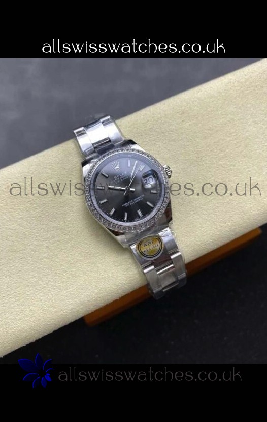Rolex Super Clone Datejust 31MM Grey Dial Oyster Super Clone Watch