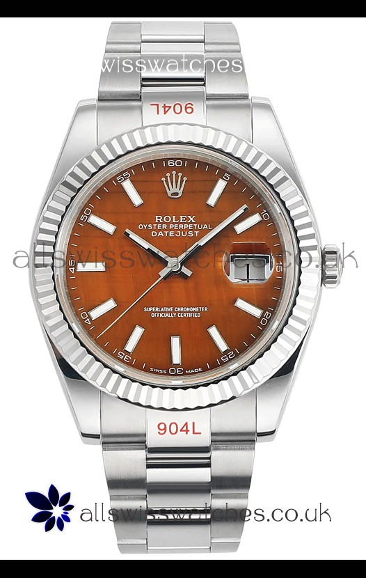 Rolex Datejust Cal.3235 Movement Tiger Dial 41MM Super Clone Watch 