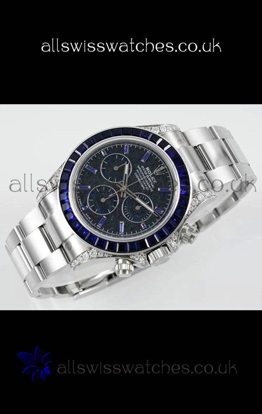 Rolex Daytona 126599TSA Roger Federer Blue Obsidian Dial Super Clone Watch 