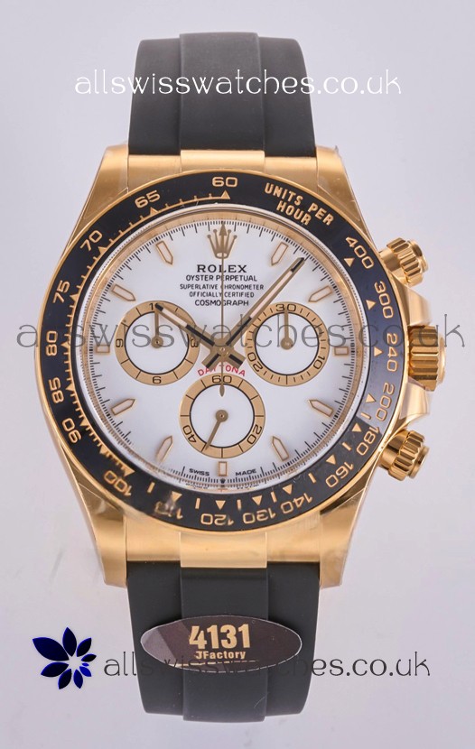 Rolex Daytona 126518 White Dial FREE SPRUNG MVMT Super Clone Watch 