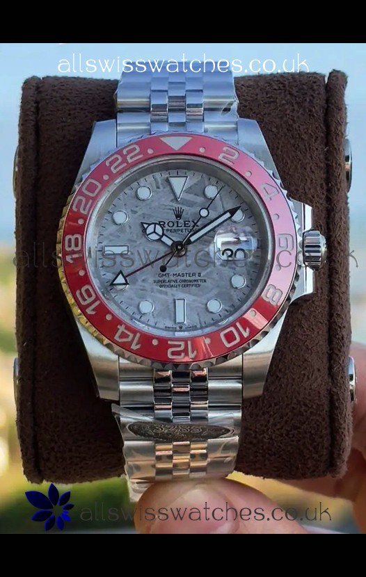 GMT Masters M126719BLRO Meteorite Cal.3285 FREE SPRUNG MVMNT Super Clone 