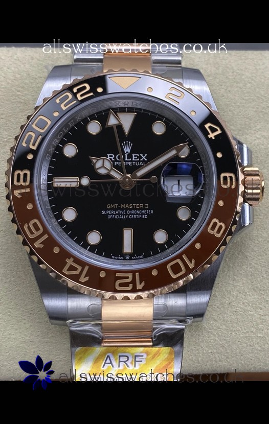 GMT Masters M126711CHNR Two Tone Cal.3285 FREE SPRUNG MVMNT Super Clone 