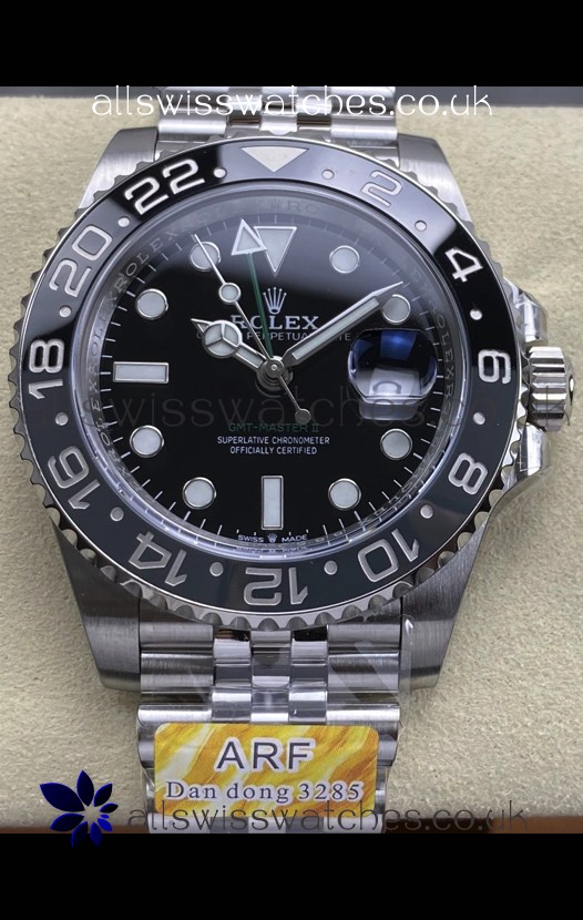 GMT Masters 126710GRNR Bruce Wayne Cal.3285 FREE SPRUNG MVMNT Super Clone 