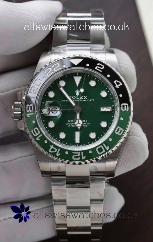 GMT Masters 126729VTNR SPRITE Cal.3285 FREE SPRUNG MVMNT Super Clone 
