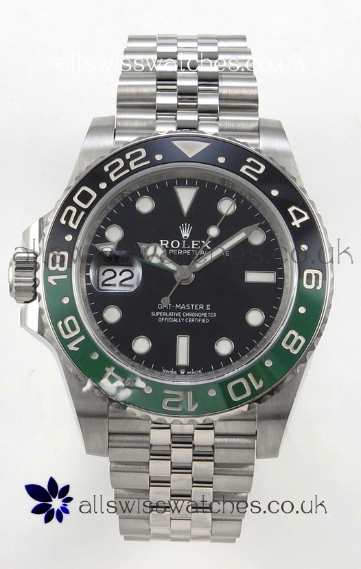 GMT Masters 126720VTNR SPRITE Cal.3285 FREE SPRUNG MVMNT Super Clone 