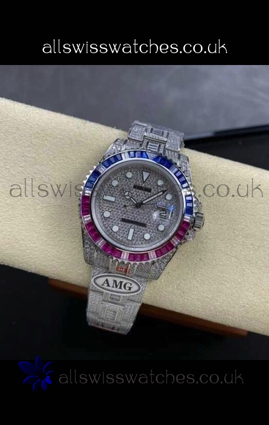 Rolex Submariner 116610 Iced Out Edition 2 Swiss Replica Watch 