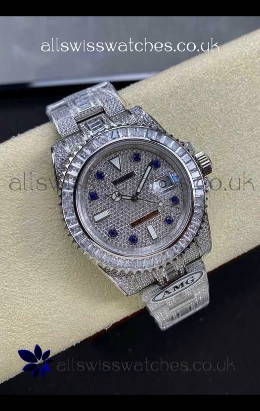 Rolex Submariner 116610 Iced Out Edition 11 Swiss Replica Watch 