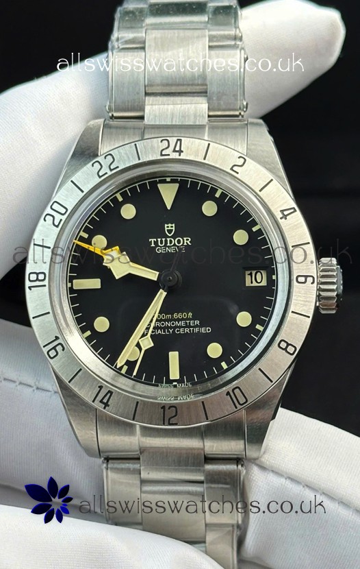 Tudor Black Bay PRO 79470-0001 GMT Black Dial Super Clone Watch 