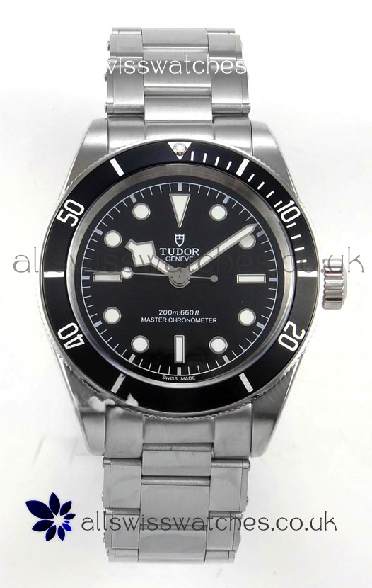 Tudor Black Bay 41 Black Dial and Bezel Oyster Super Clone Watch 