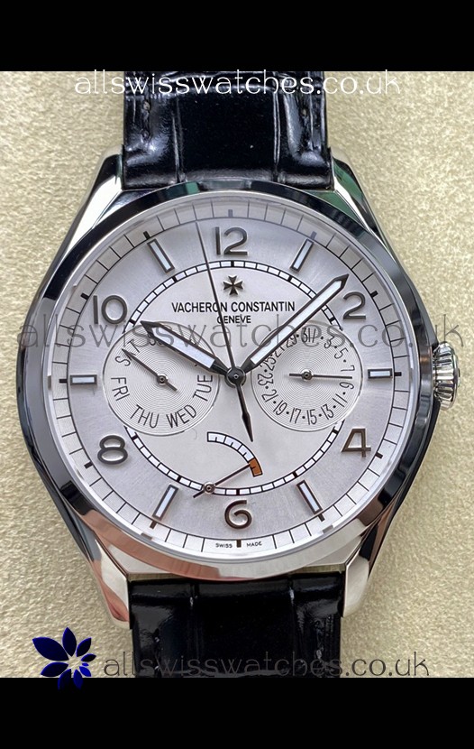 Vacheron Constantin Fiftysix Day-Date Stainless Steel White Dial Swiss Replica Watch 