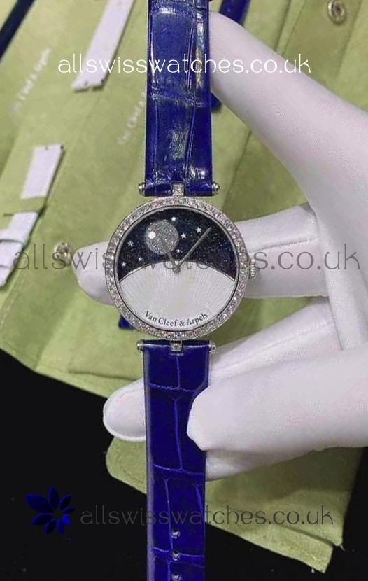 Van Cleef & Arpels Poetic Complications Quartz Watch 