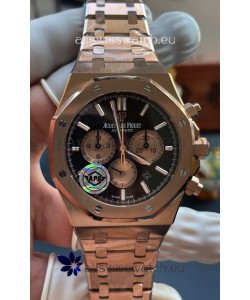 Audemars Piguet Super Clone Royal Oak Chronograph 26331OR Brown Dial Watch 