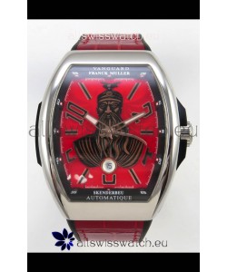 Franck Muller Vanguard Skenderbeu Stainless Steel Swiss Replica Watch 