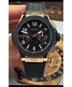 Hublot Big Bang Super Clone 20th Anniversary Titanium Rose Gold Casing Replica Watch 