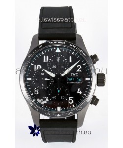IWC Pilot's IW388305 Super Clone Chronograph 41 Mercedes-AMG Titanium Watch