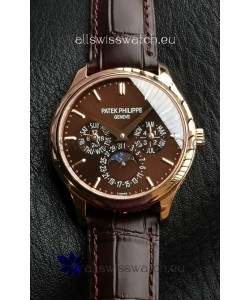 Patek Philippe Complications 5327R-001 Brown Dial Swiss Replica Watch 