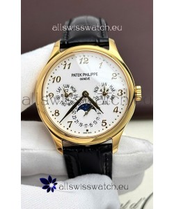 Patek Philippe Complications 5327G-001 Yellow Gold White Dial Swiss Replica