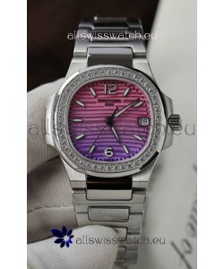 Patek Philippe 7010R Gradient Purple and Pink Dial Swiss Quartz Replica Watch