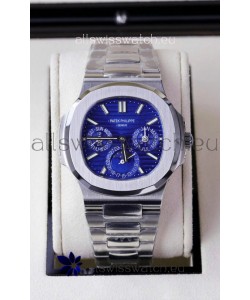Patek Philippe Nautilus 5740 Perpetual Calendar Stainless Steel Purple Dial Swiss Replica Watch