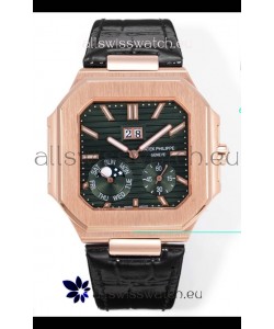 Patek Philippe Cubitus 5822 Rose Gold Casing Brown Dial Swiss Replica Watch