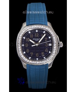 Patek Philippe Super Clone Aquanaut Stainless Steel Blue Dial 38.5MM Watch 