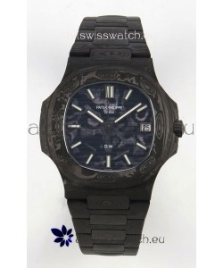 Patek Philippe Nautilus 5711 DiW Blue Carbon Dial 1:1 Mirror Swiss Replica Watch