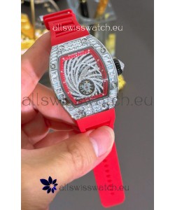 Richard Mille RM51-02 Stainless Steel Casing Watch in Mossanites Automatic Movement