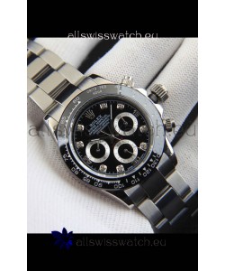 Rolex Daytona Japanese Movement Replica Watch in Black Dial - Ceramic Bezel 