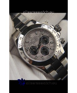 Rolex Daytona Japanese Movement Replica Watch in Meteorite Pattern Dial