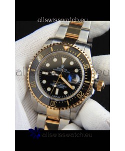 Rolex Sea Dweller Japanese Movement Replica Watch Two Tone Casing 43MM