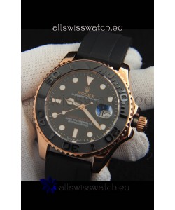 Rolex Yachtmaster Everrose Gold Japanese Replica Watch - 42MM