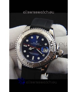 Rolex Yachtmaster Stainless Steel Japanese Replica Watch - 40MM Blue Dial