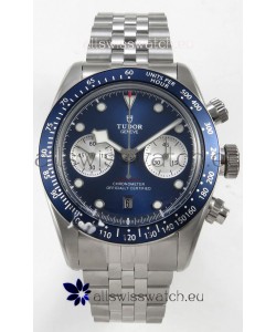 Tudor Super Clone Black Bay Chronograph Watch in Dark Blue Dial