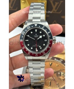 Tudor Black Bay Super Clone GMT Edition Black Dial Swiss Replica Watch 