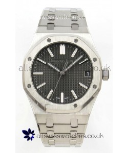 Royal Oak 15510 Grey Dial FREE SPRUNG MVMNT Super Clone Watch 