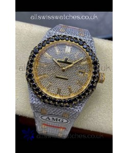 Royal Oak 15400 Iced Out Super Clone Edition 2 Super Clone Watch 